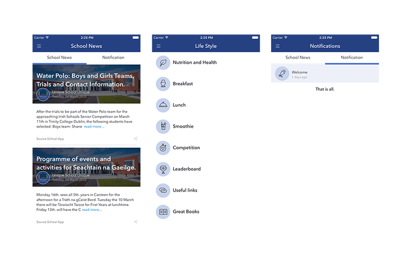 Unique School screenshot 1