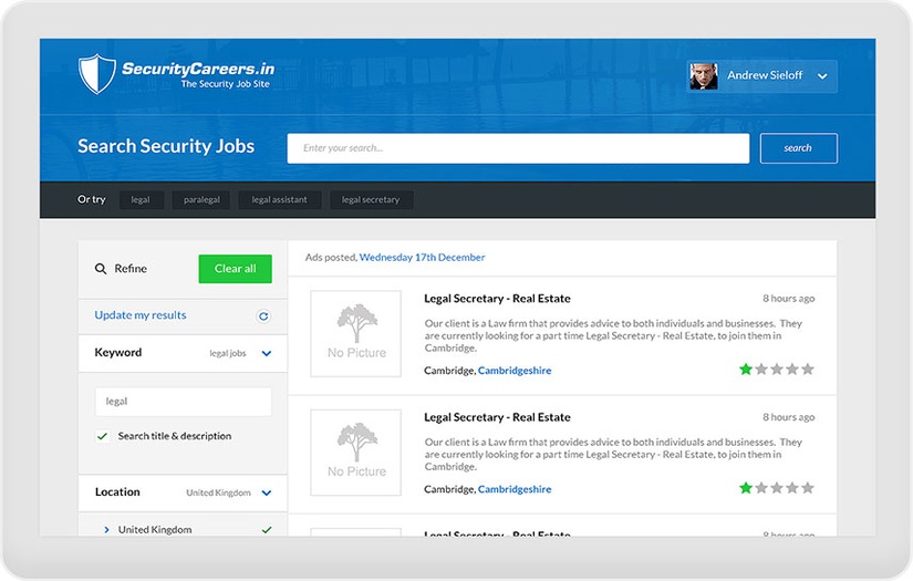 SECURITY CAREERS screenshot 3