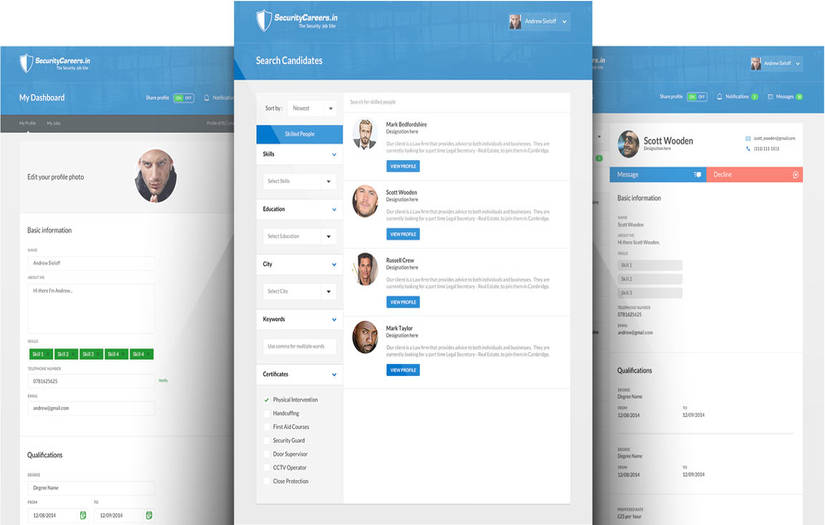 SECURITY CAREERS screenshot 1