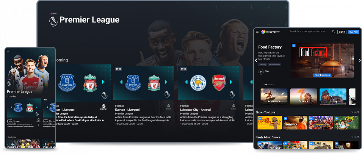 Discovery+: A multi experience OTT platform screenshot 1