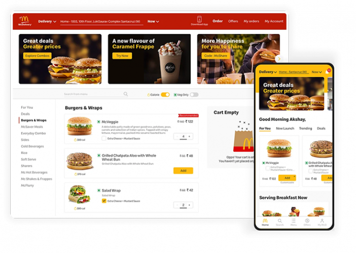 Redesigning the McDonald’s experience screenshot 3