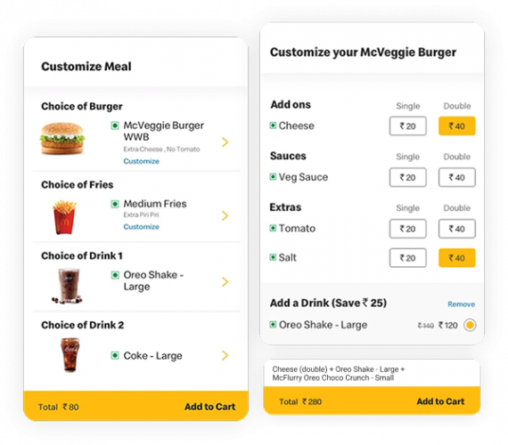 Redesigning the McDonald’s experience screenshot 1