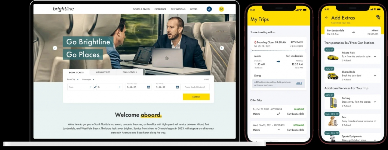 Brightline: Cross platform design & development screenshot 1