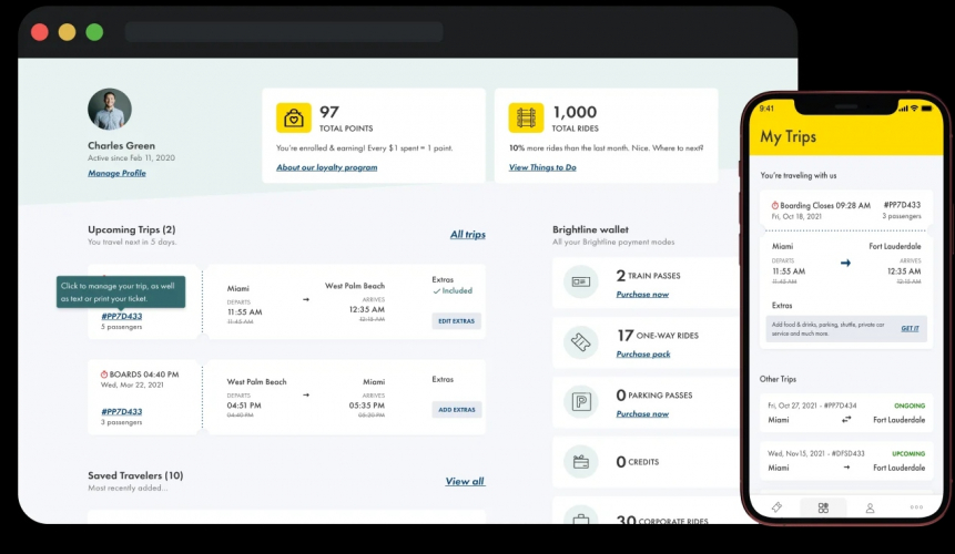 Brightline: Cross platform design & development screenshot 3