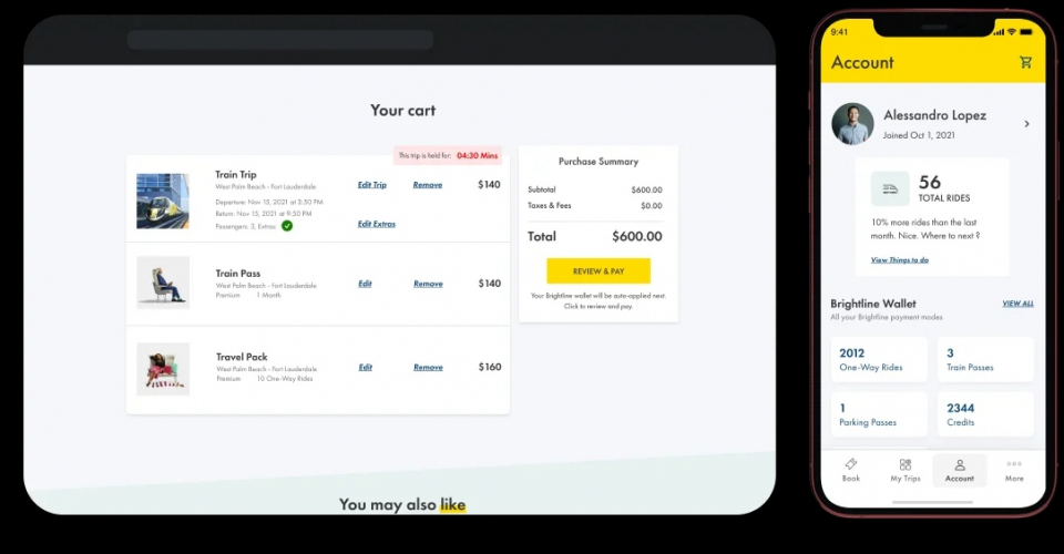 Brightline: Cross platform design & development screenshot 4