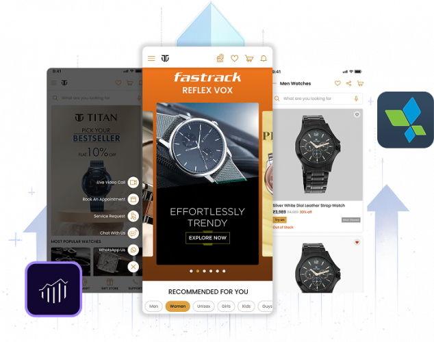 Building shopping app for watches: Titan World screenshot 3