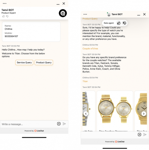 Building shopping app for watches: Titan World screenshot 4