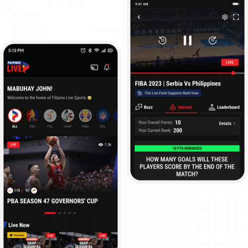 Crafting multi-platform sports streaming apps screenshot 4