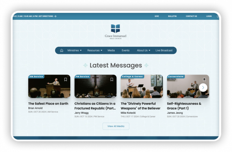 Digital transformation for easy worship experience screenshot 3