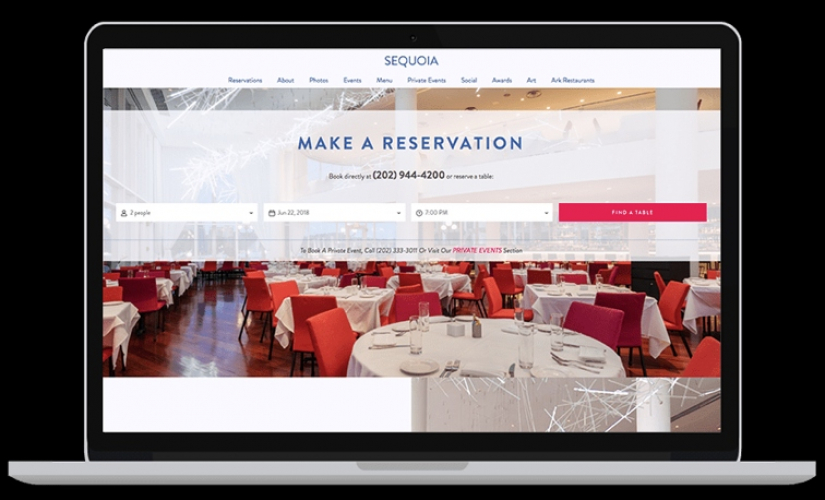 ARK Restaurants: Easy CMS for multiple websites screenshot 2