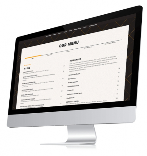 ARK Restaurants: Easy CMS for multiple websites screenshot 1