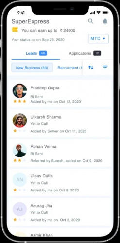 Reliance Nippon: Sales enhancement through digital screenshot 2