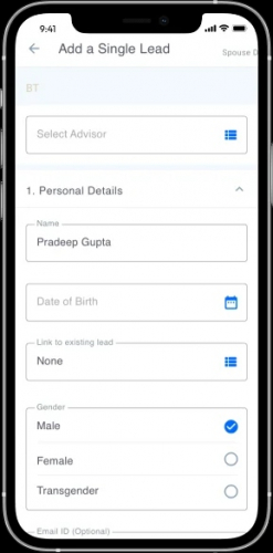 Reliance Nippon: Sales enhancement through digital screenshot 3