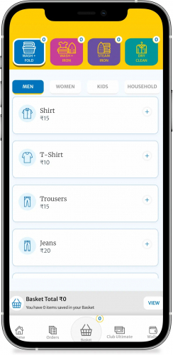 LaundryMate: End-to-end cross platform development screenshot 2