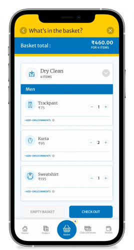 LaundryMate: End-to-end cross platform development screenshot 3