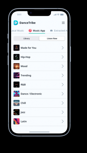 Dance tribe app for dance enthusiasts screenshot 1