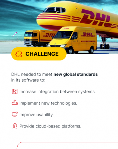DHL Systems Modernization screenshot 2