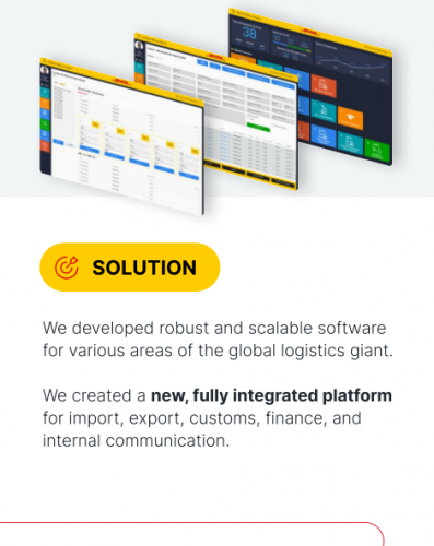DHL Systems Modernization screenshot 3