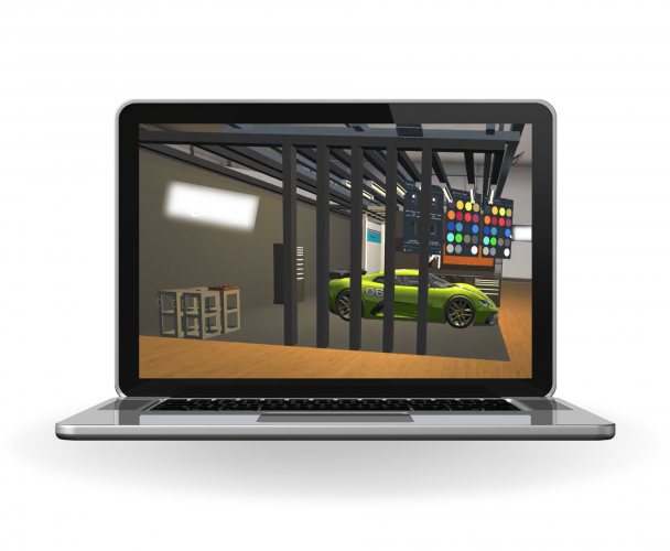 Exhibition Simulation screenshot 1