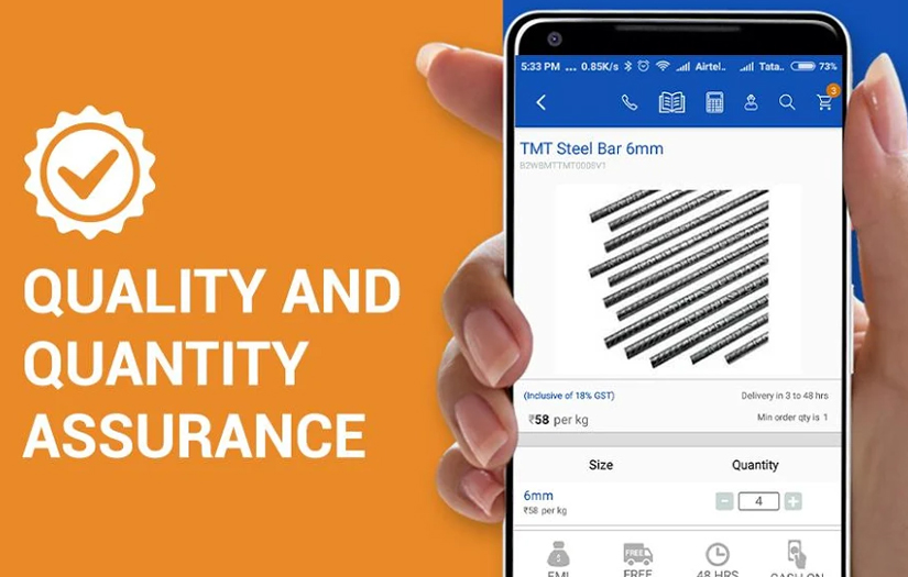 Brick2Wall - Construction Material Shopping App screenshot 2