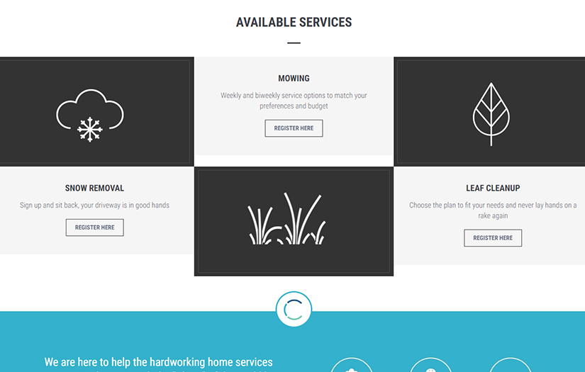 Chopr - Professional cleanup services web application screenshot 3
