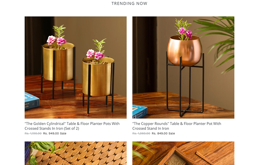 Handicrafts & Gifts - Buy Exclusive Home Decor & Lighting Products – ExclusiveLane screenshot 2
