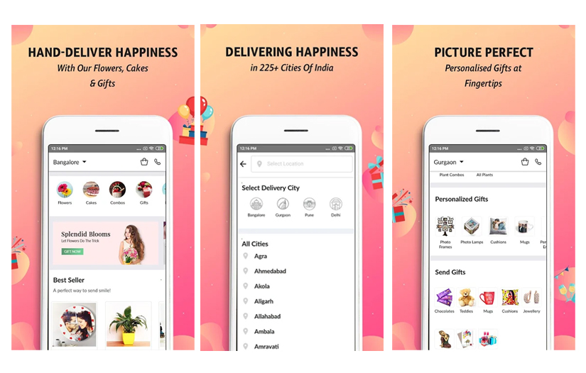 FlowerAura: Flowers, Cakes & Gifts Delivery screenshot 1