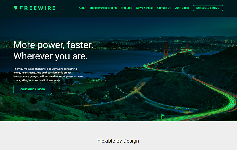 FreeWire Technologies - Provides clean, quiet mobile power and fast charging screenshot 1