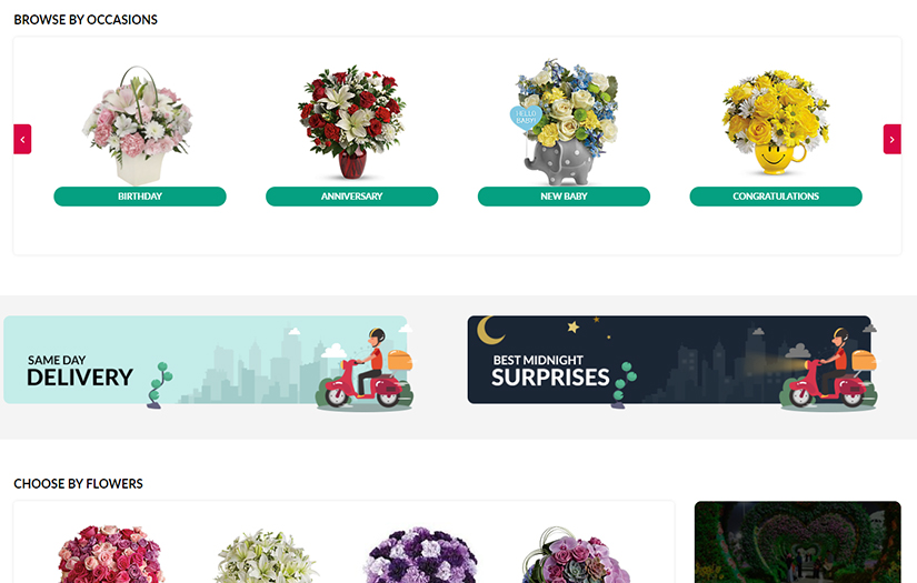 Happy Stems - Flower Delivery Online | Send Flowers & Cake screenshot 2