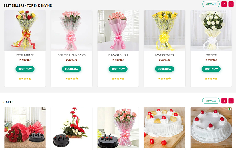 Happy Stems - Flower Delivery Online | Send Flowers & Cake screenshot 3