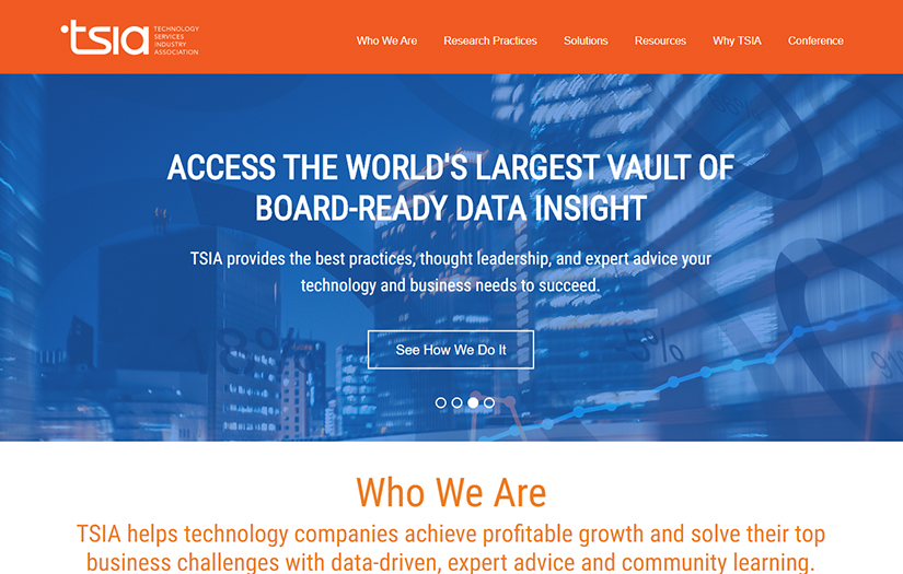TSIA - Technology Services Industry Association screenshot 1