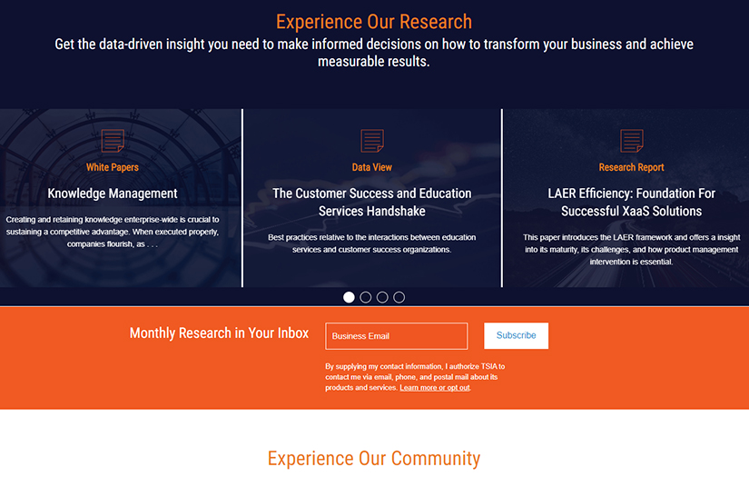 TSIA - Technology Services Industry Association screenshot 3