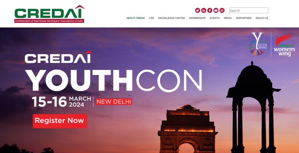 Website Development  for CREDAI screenshot 4