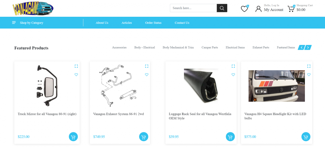 Vanagain Website Development : Scratch to Success screenshot 4