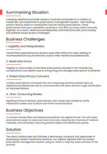 AI Digitizes Handwritten and Faxed Prescriptions screenshot 1