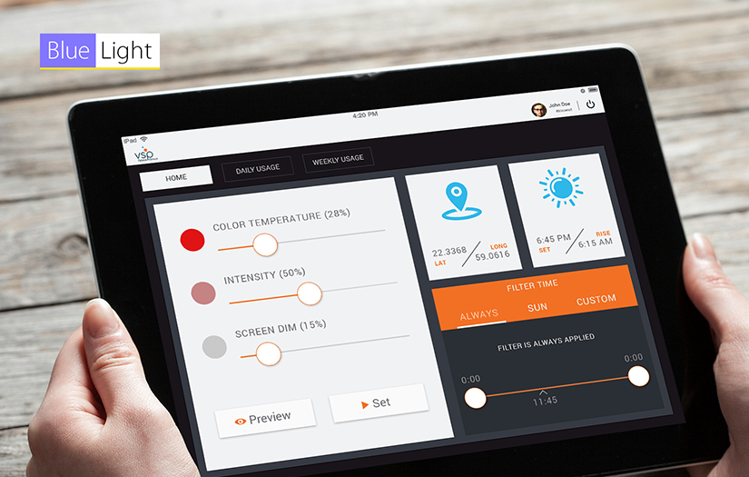 Blue Light screenshot 1