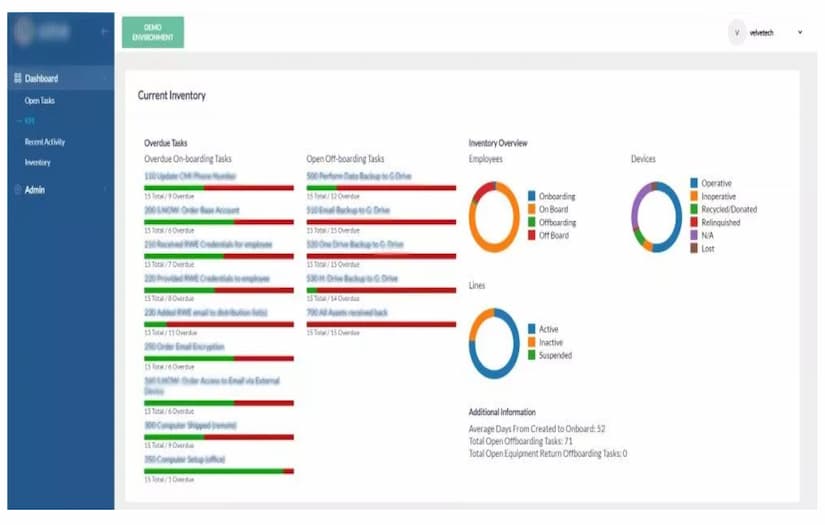 Inventory Management Software for an Energy Company screenshot 2