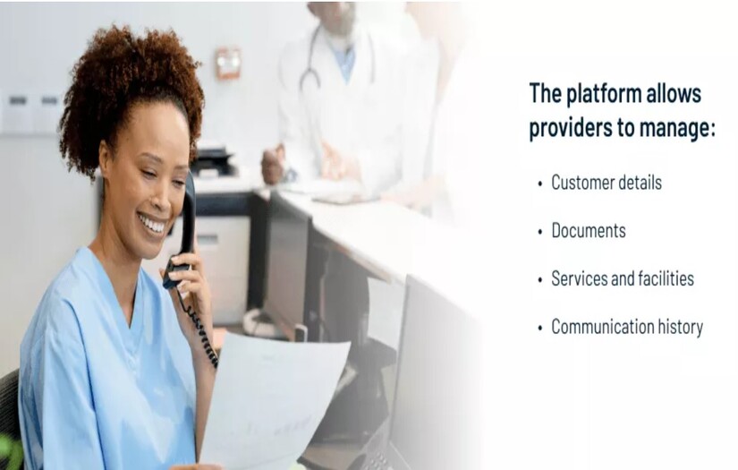 Long-Term Care Booking System screenshot 2