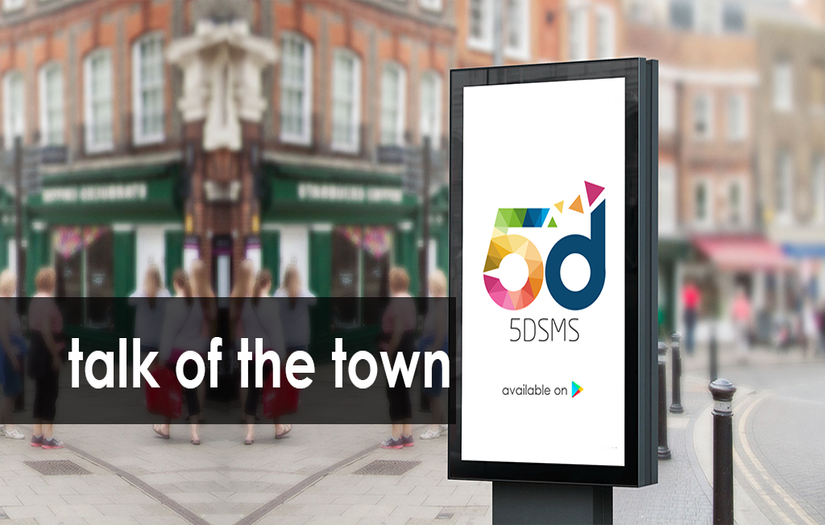 5DSMS - Landing Page for App screenshot 1