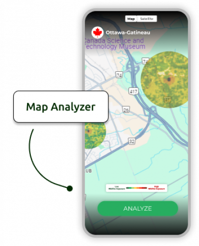 Mapapp - AI wildfire risk assessment app screenshot 1