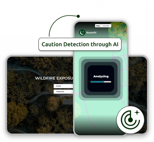 Mapapp - AI wildfire risk assessment app screenshot 2