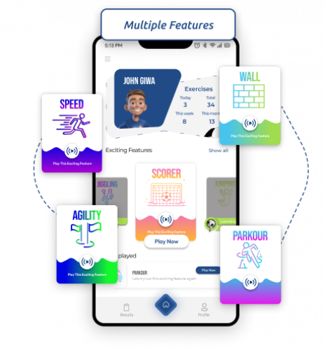 Upstar - AI-based Soccer Coaching App screenshot 1