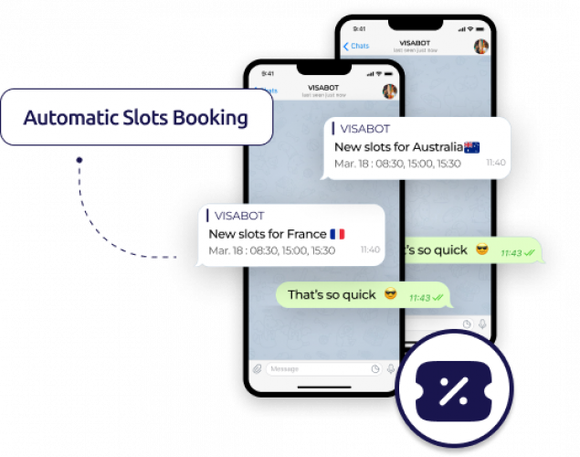 Visa Bot - AI-powered Visa Slot Booking Platform screenshot 1
