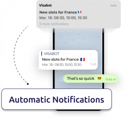 Visa Bot - AI-powered Visa Slot Booking Platform screenshot 2