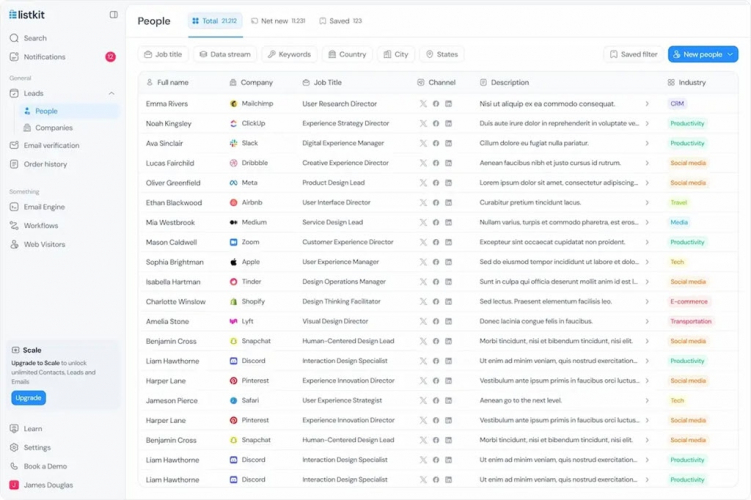 ListKit screenshot 1