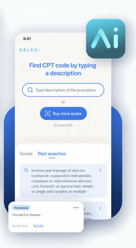 GaleAI: From Medical Notes to Medical Codes in Seconds screenshot 1