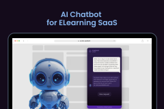 AI Chatbot for eLearning SaaS
