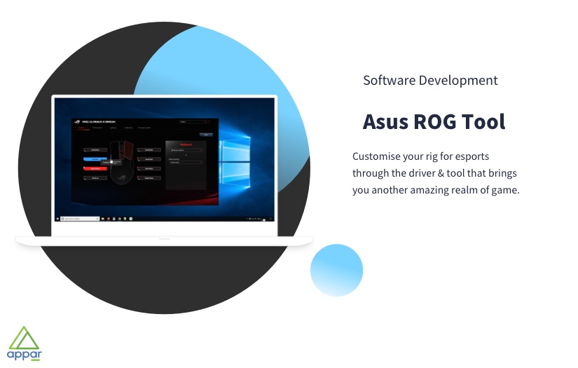 ASUS ROG Tool software screenshot 1