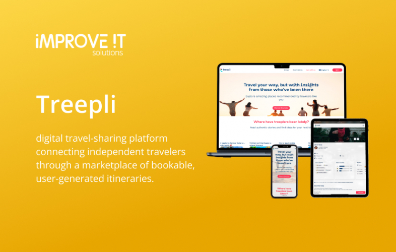 Treepli - Web Application for Travel screenshot 1