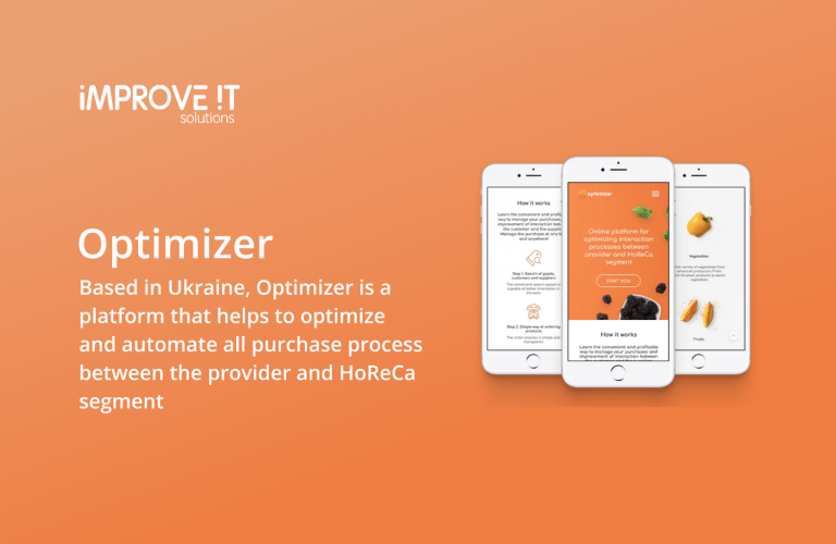 Optimizer - marketplace for HoReCa  screenshot 1